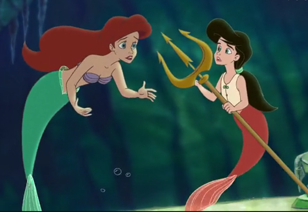 Mermaid Ariel (English name of Mermaid Ariel)